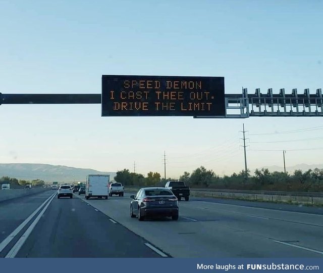 This interstate sign