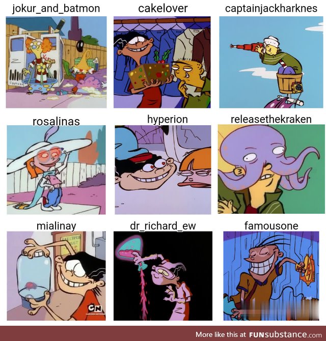 FS Users Portrayed by Ed, Edd n Eddy