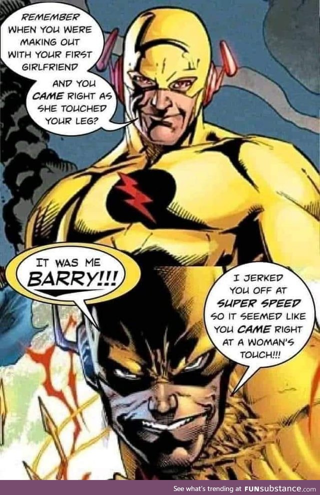 It was me, Barry!