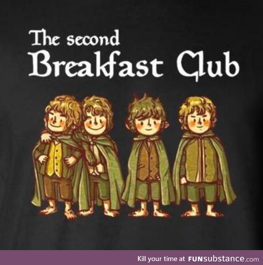 The second breakfast club shirt