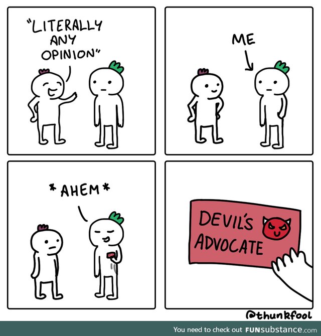 Devil's advocate