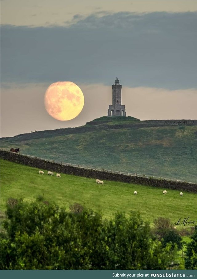 Sunset in the North of England could be a scene from The Lord of the Rings