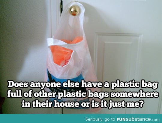 Plastic bagception