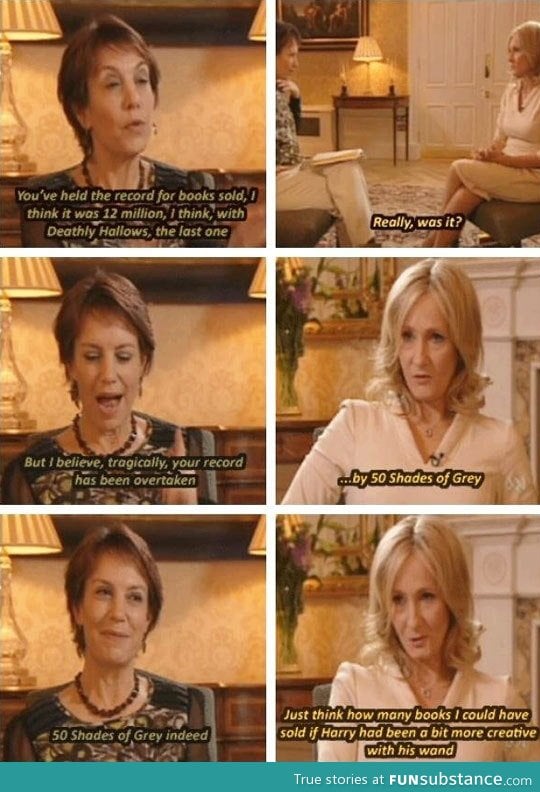 JK Rowling has a sense of humor