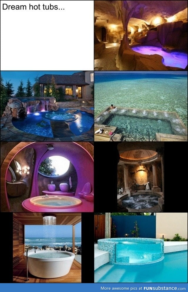 Dream hot tubs