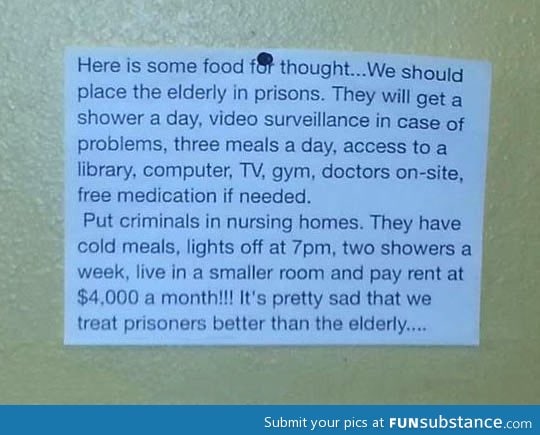 Swap prisons and nursing home