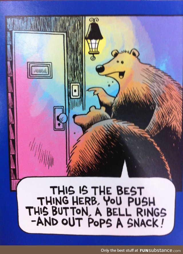 George, There's a bear at the door