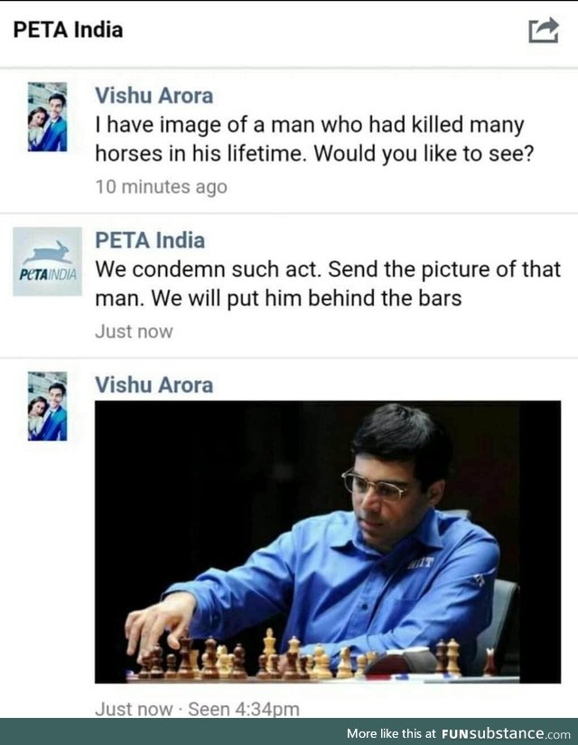 Checkmate PETA legal team