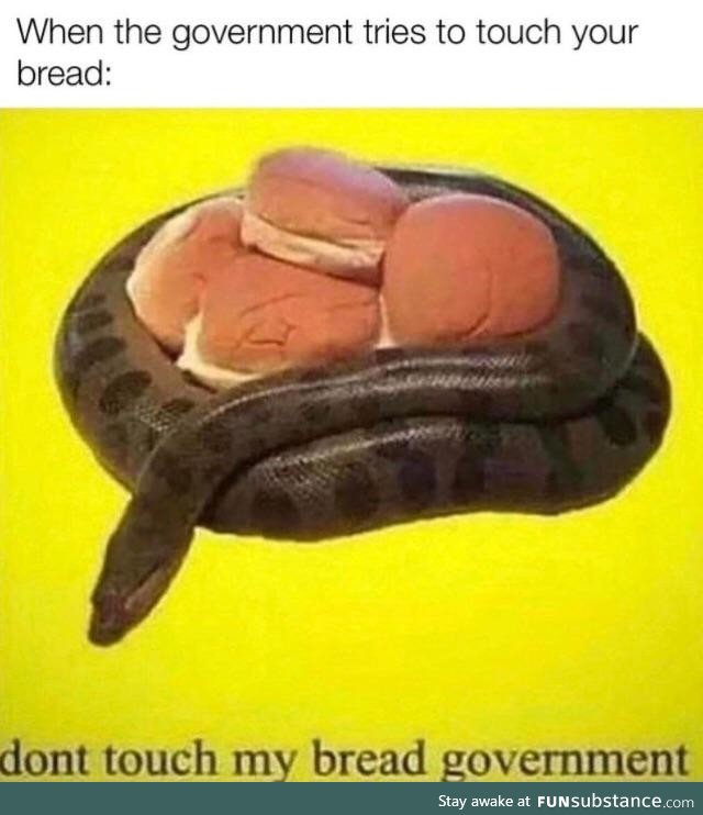 Never tread on crust pleasss