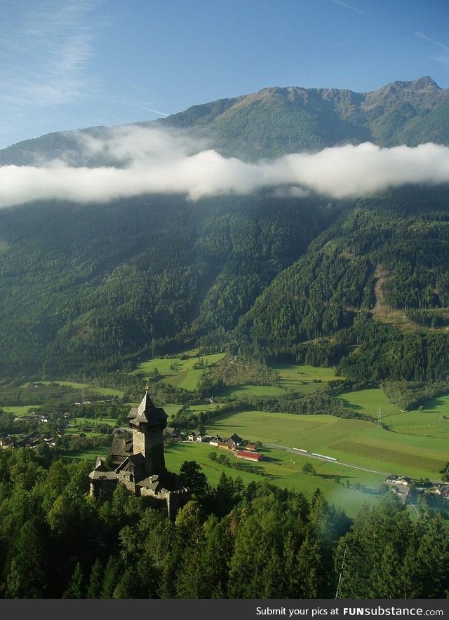 Falkenstein Castle, Carinthia, Austria. Built in the 1100s.