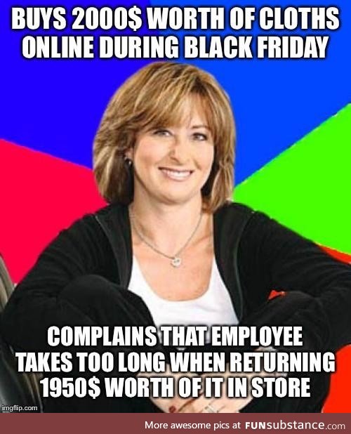 Day in the life of a holiday retail worker. Seriously, I don’t know how companies make