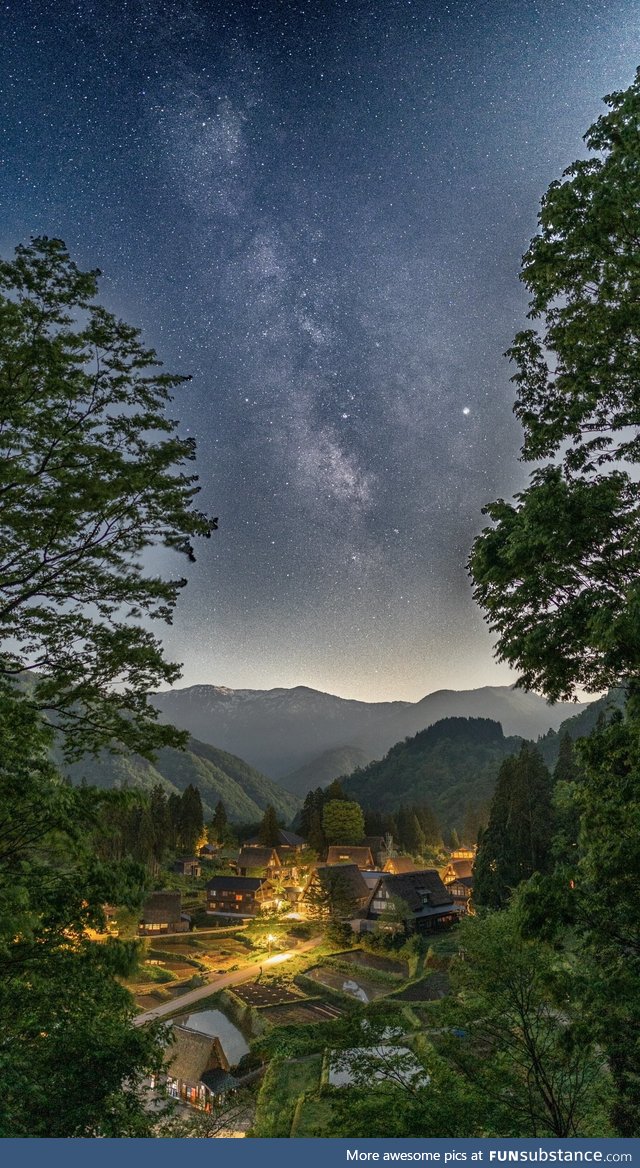 Village in rural Japan (Toyama)