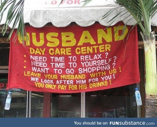 Finally, a day care center for us