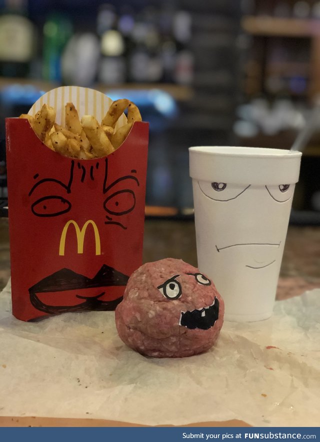 Aqua teen hunger force LIVE