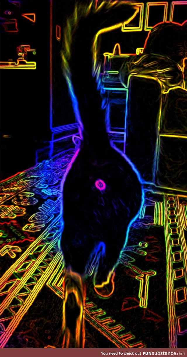 Fruit Loops filter on Snapchat