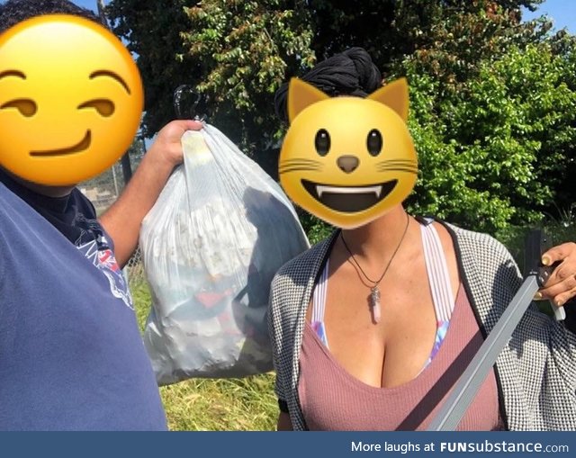 Oakland #TrashTag keep the clean dream alive