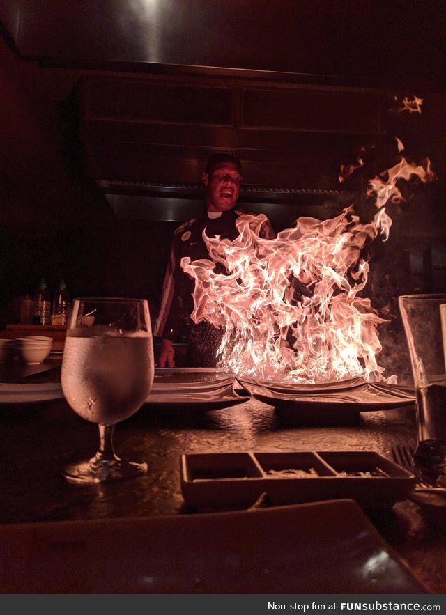 Hibachi pic I took on vacation