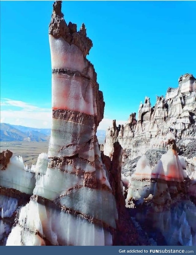 Salt rocks of Iran