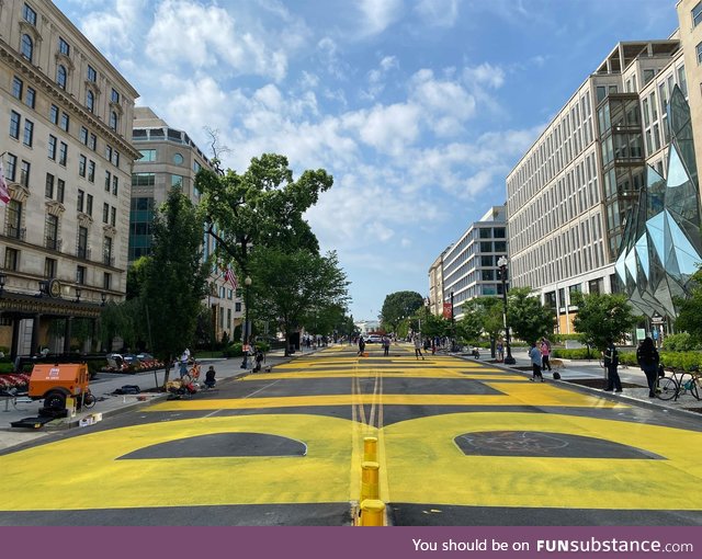 D.C. Mayor Bowser has 'Black Lives Matter' painted on street leading to White House