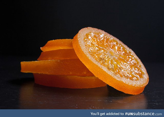 Candied orange slices