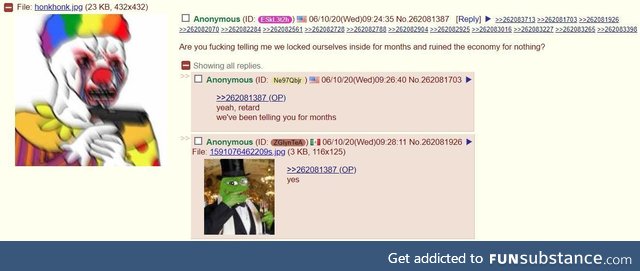 Anons been lied to