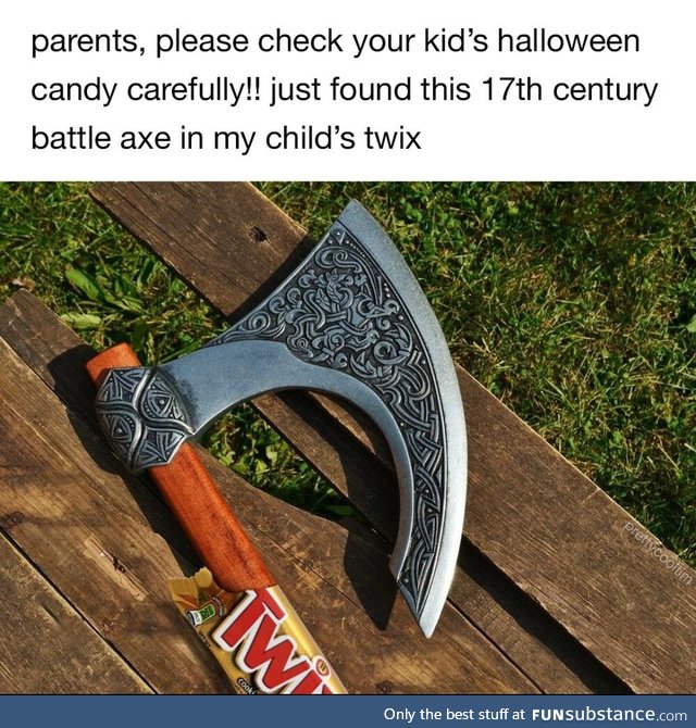 Axe or treat