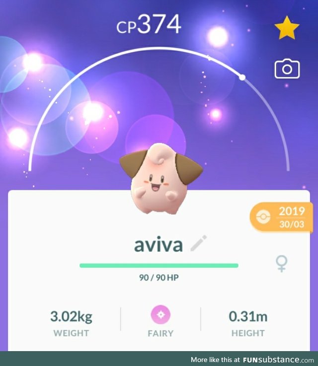 PoGo Project #56 - Aviva Happy