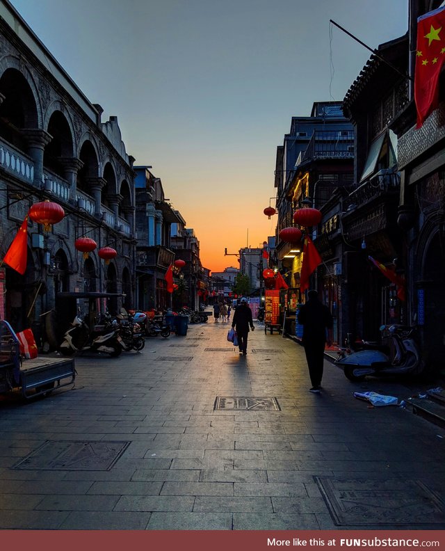 Beijing at sunrise