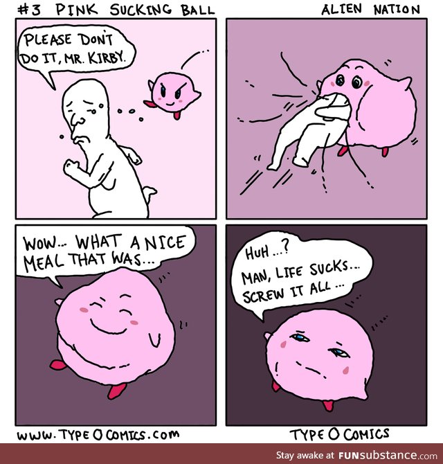 [oc] pink sucking ball