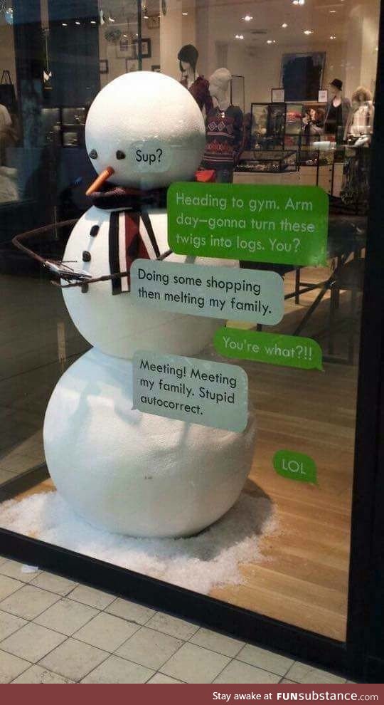 Frosty the Swoleman