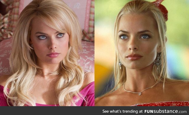 Margot Robbie and Jaime Pressly look like long lost sisters