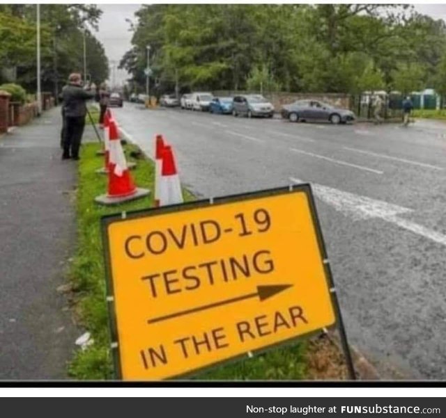 I heard that Covid-19 testing in the nose can be very uncomfortable, but this must be a