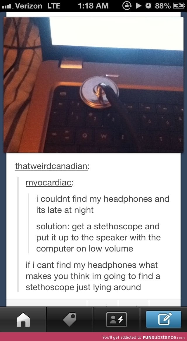 No headphones?