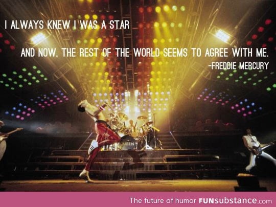 Freddie mercury was the best