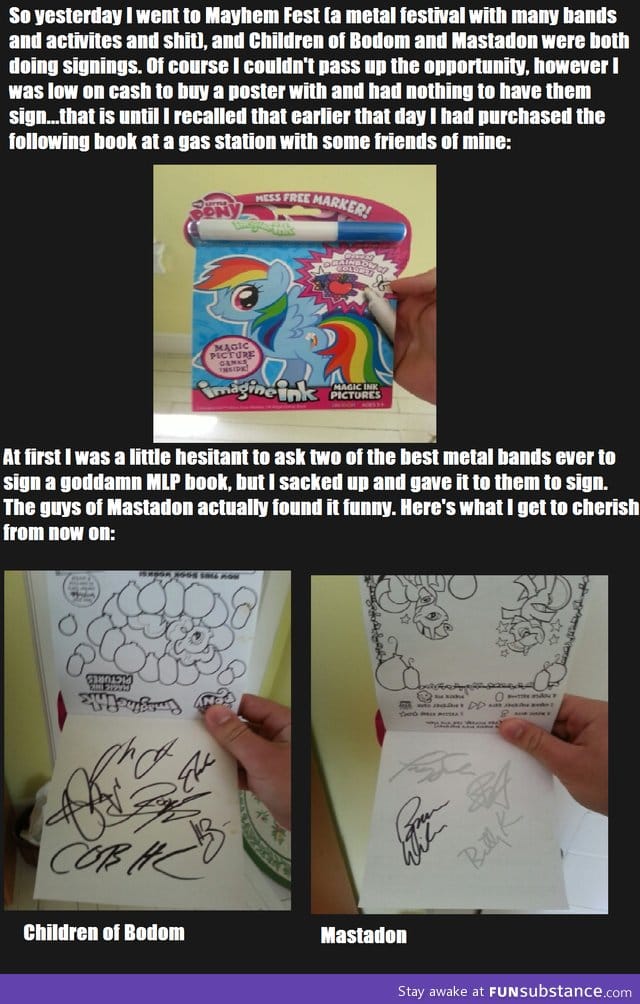 Metal signatures