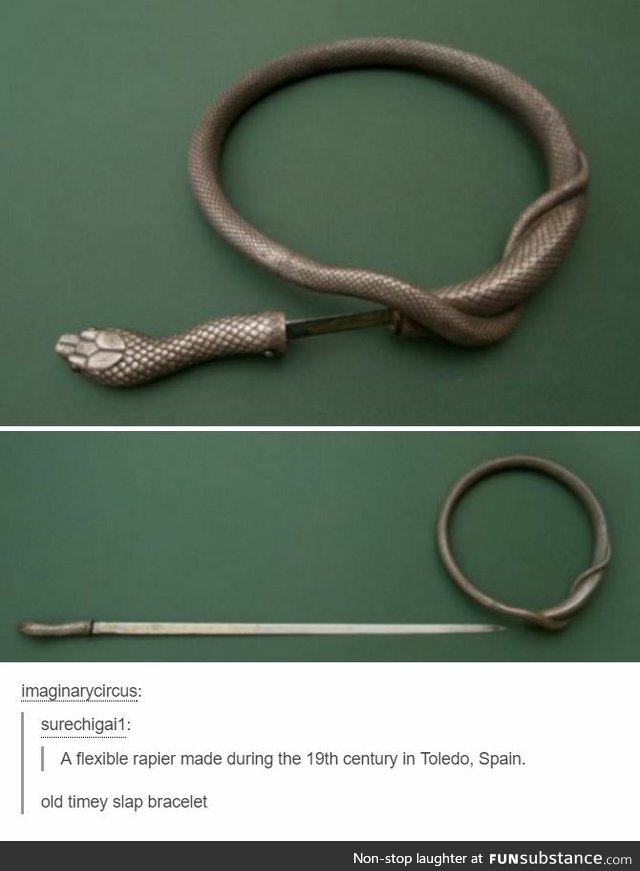 Flexible Rapier Snek Bracelet