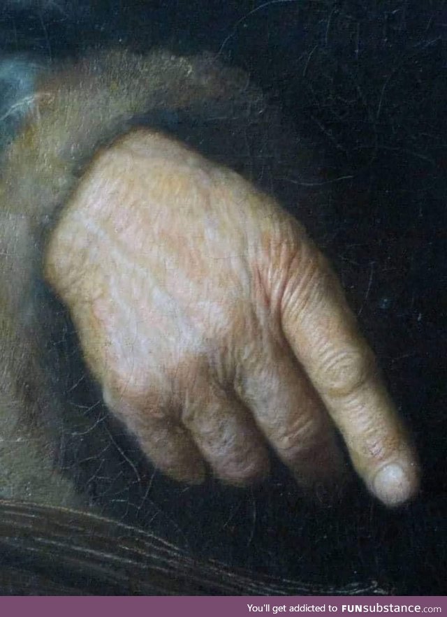 Rembrandt (detail) .