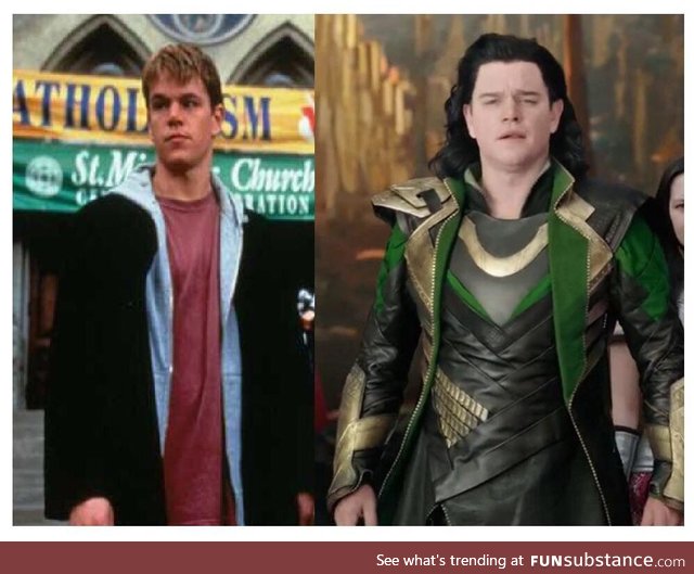 In Thor: Ragnarok there is a very funny cameo from Matt Damon as Loki. More than a year