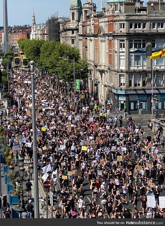 DUBLIN joins in...Gives goosebumps. THANK YOU WORLD!