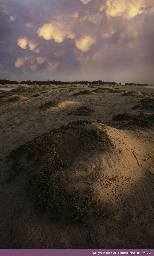 This lenticular sunset that I captured in Cape Verde