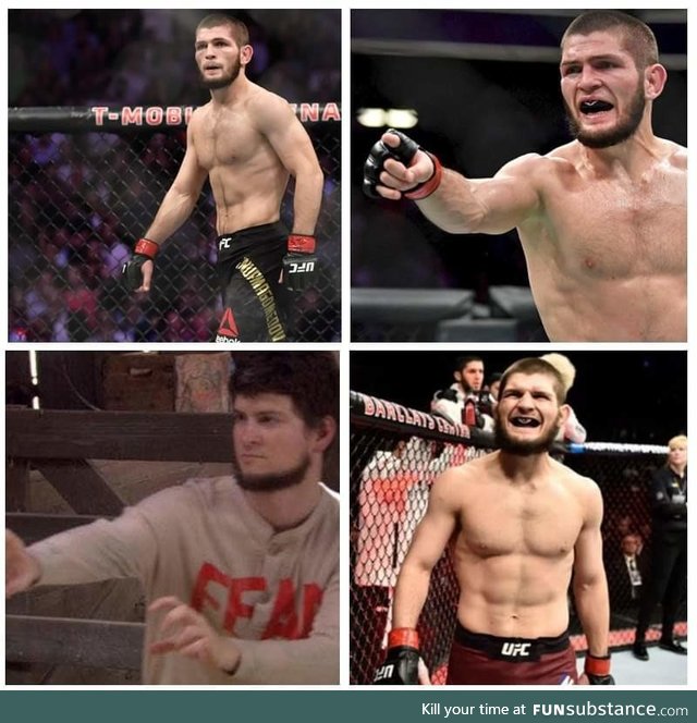 Khabib had an interesting career