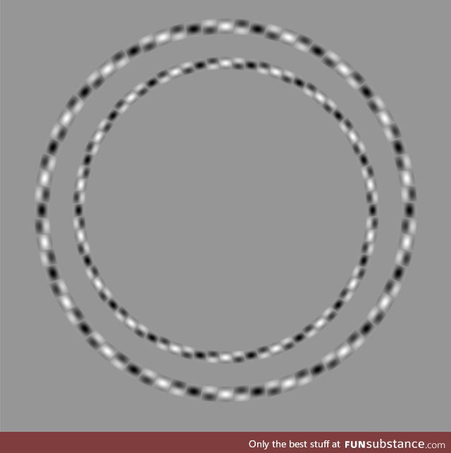 These are two separate, non spiraling circles. My head hurts