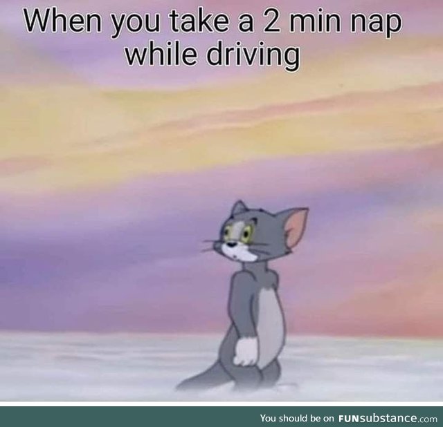 Only 0.05 seconds of sleep while driving