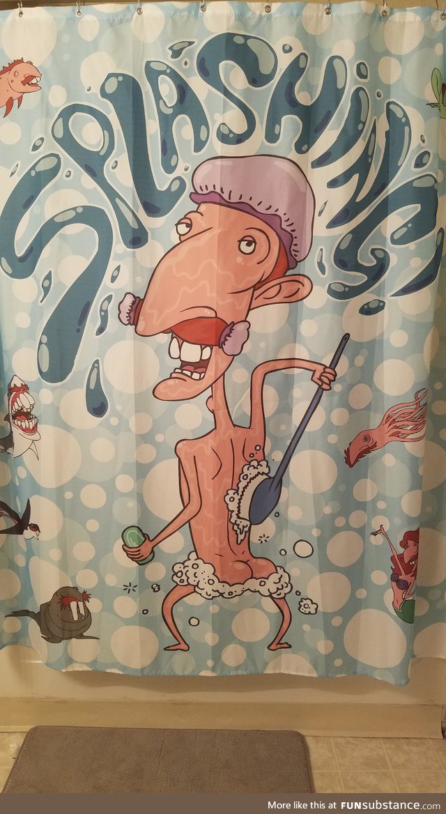 I heard us old folks were doing shower curtains