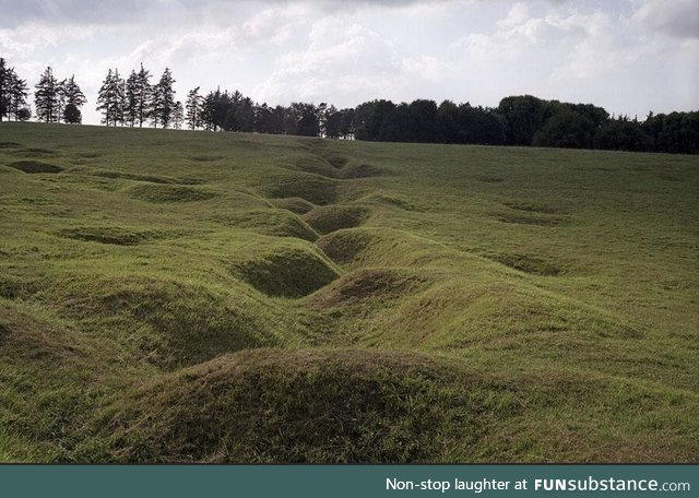 World war 1 trenches today