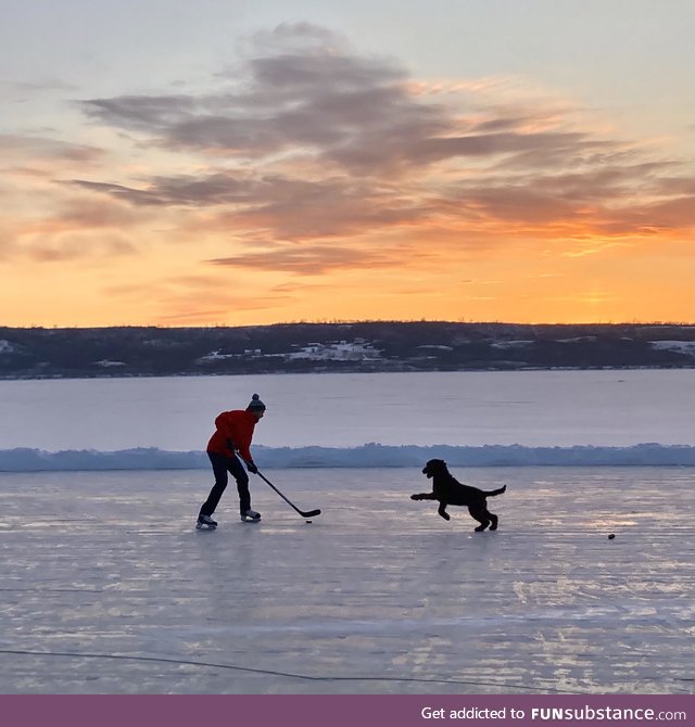 Face Off on the Lake