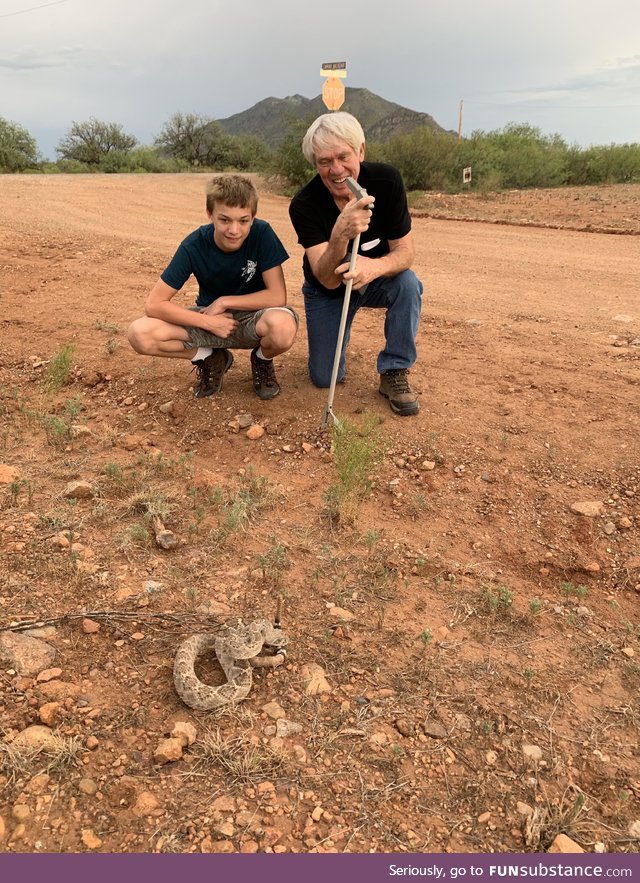 My dad and I had an amazing field trip in Arizona 30 years ago. Last week, I got to take