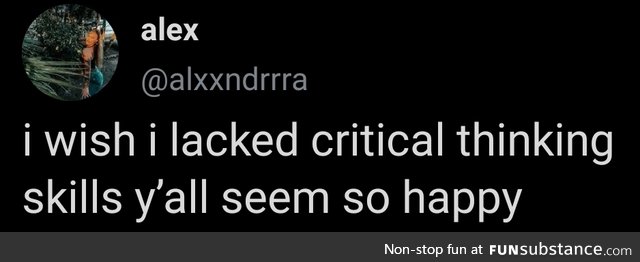 "I'm smarter than you and I wish to broadcast it"