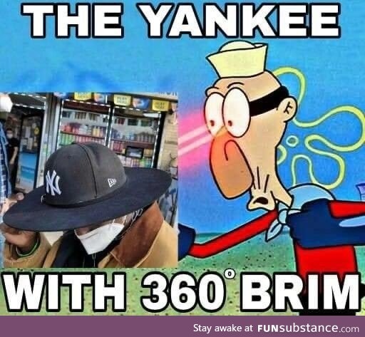 Tips yankee with 360 brim