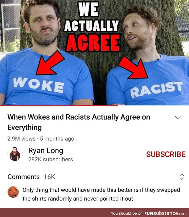 Woke Racist Shirt-Swap